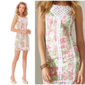 Lilly Pulitzer Macfarlane Shift Dress Hotty Forgot My Trunks Size 4